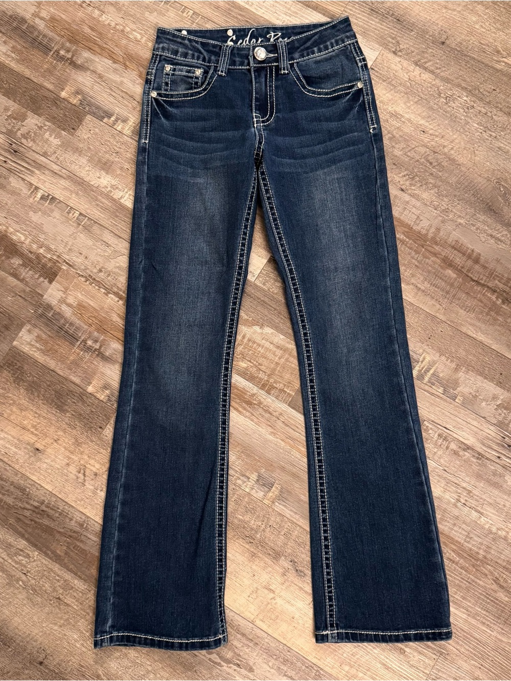 Cedar rose girls bootcut jeans size 10 brand new without tags